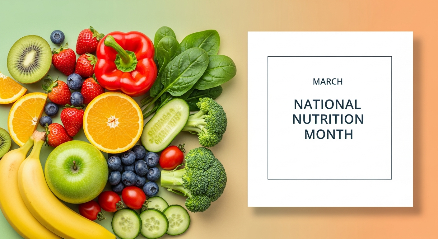 National Nutrition Month Banner