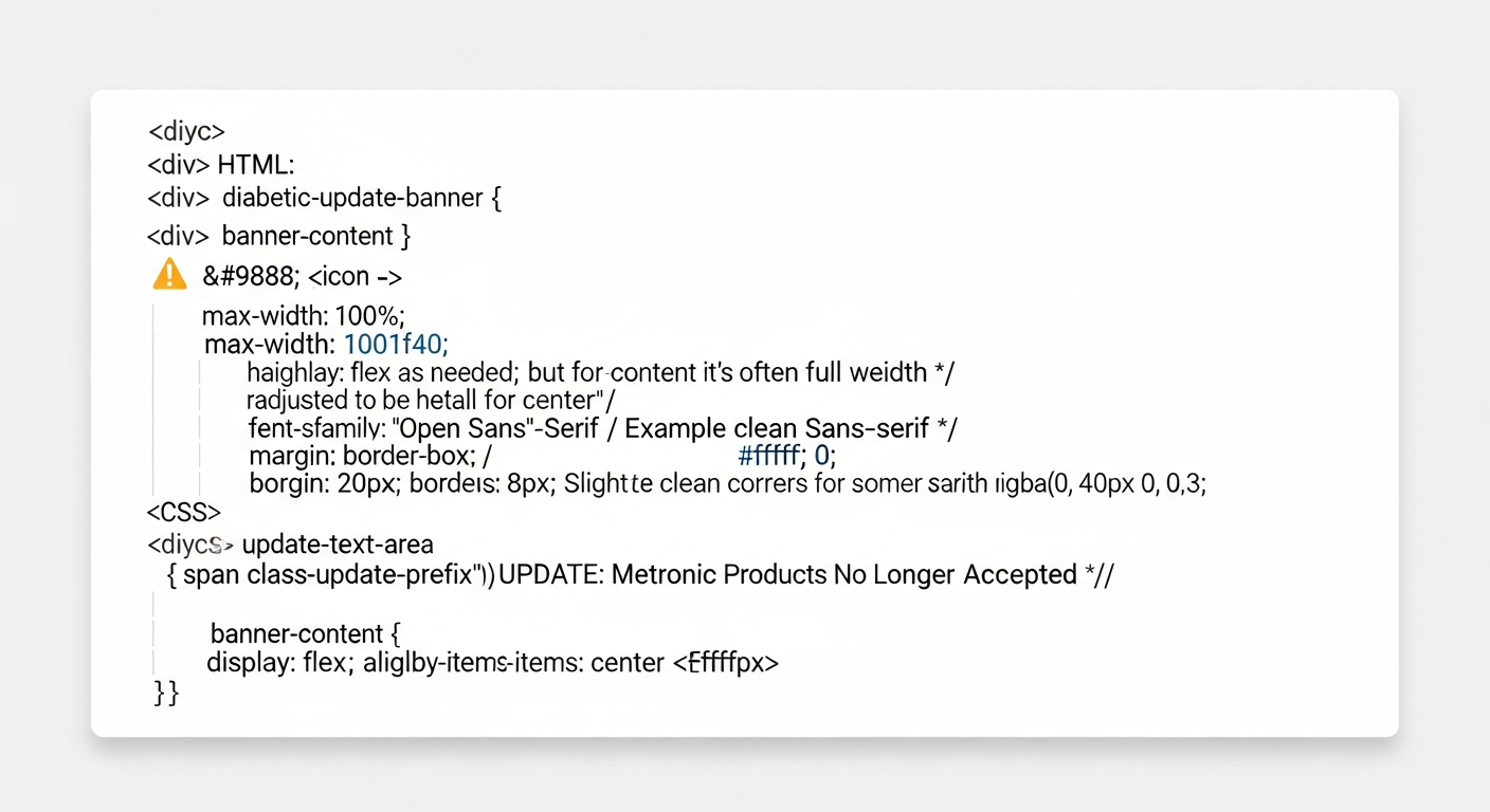 Metronic Update Banner