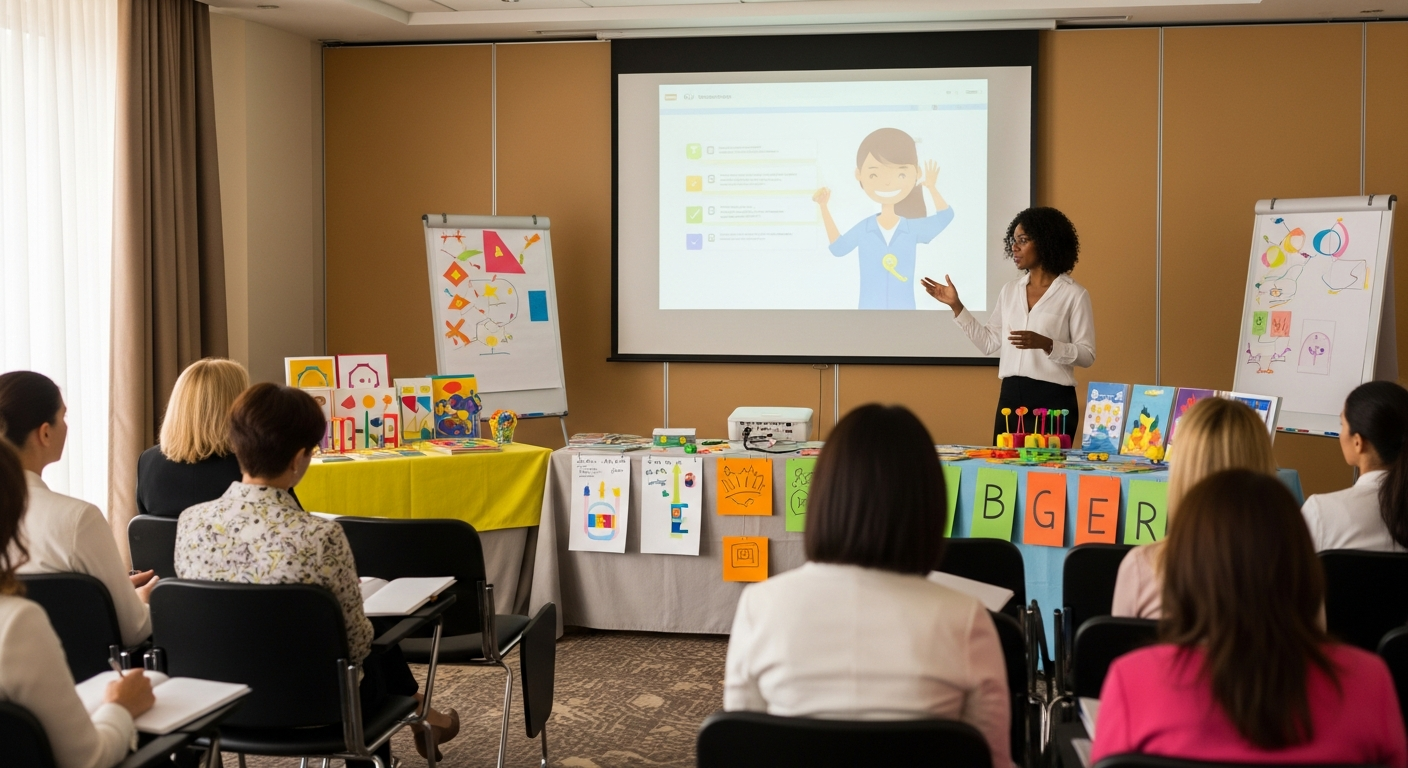 Interactive professional development workshop presentation