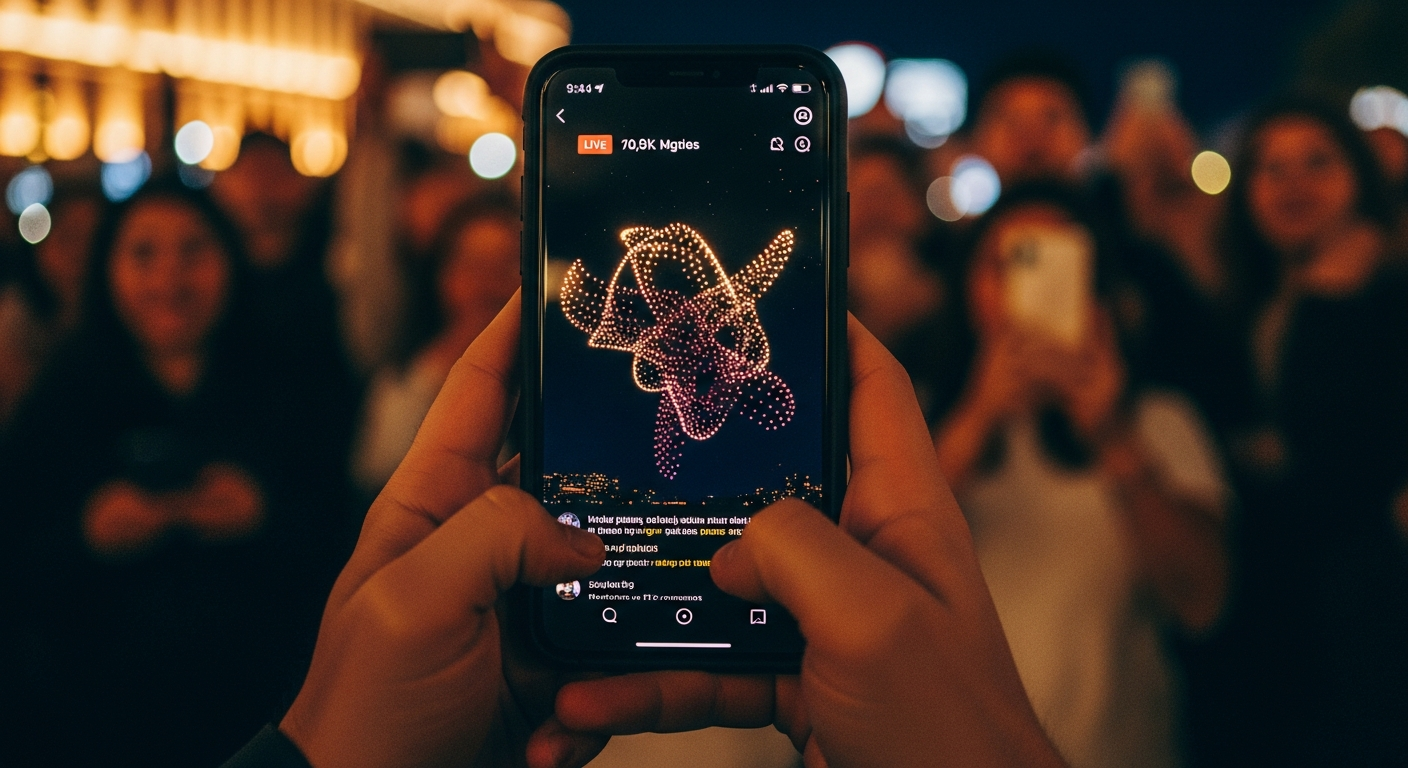 Chef's Table drone formation