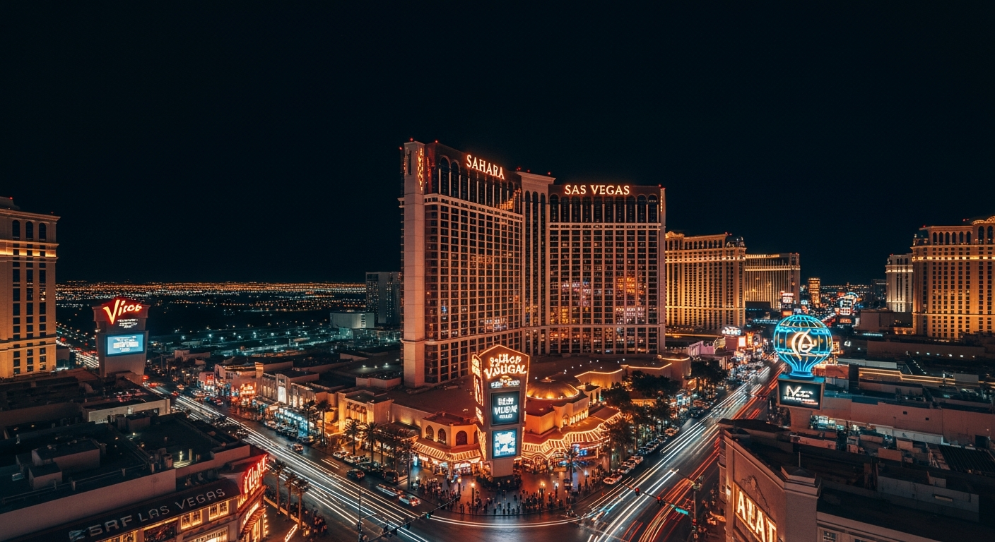 Las Vegas Strip aerial