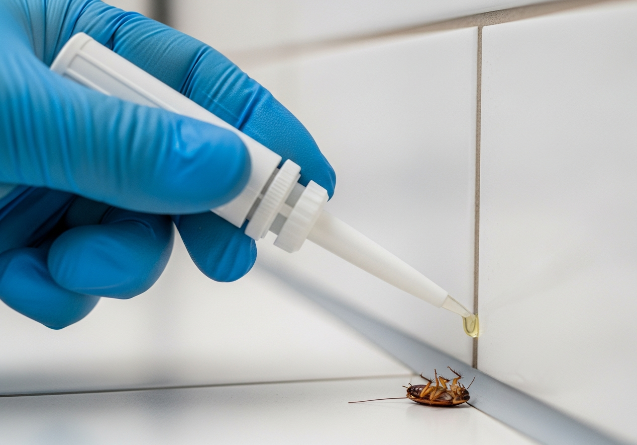 Professional cockroach extermination