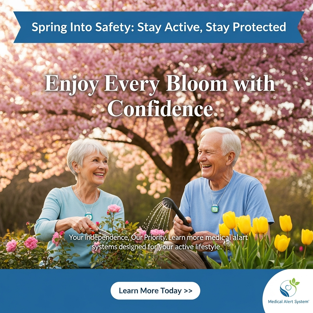 Freedom Alert spring safety creative