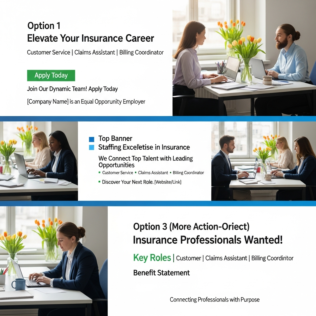 Unleash insurance staffing creative