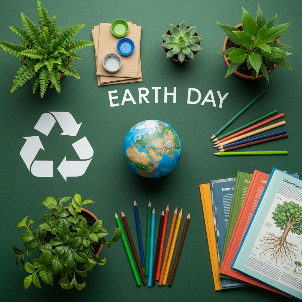Earth Day educational creative
