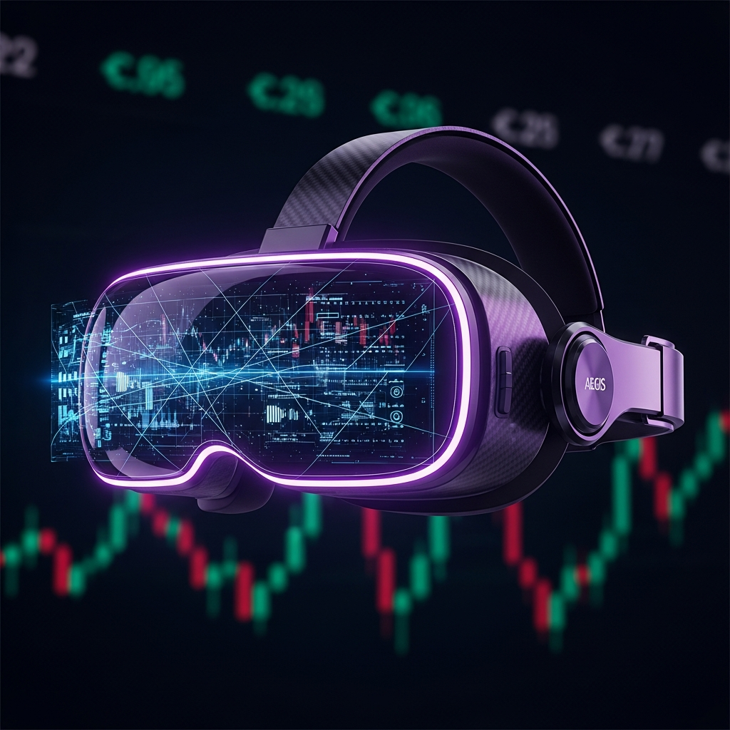 XR spatial computing visual