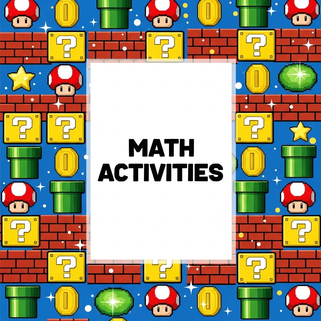 Math Activities Mario Thumbnail