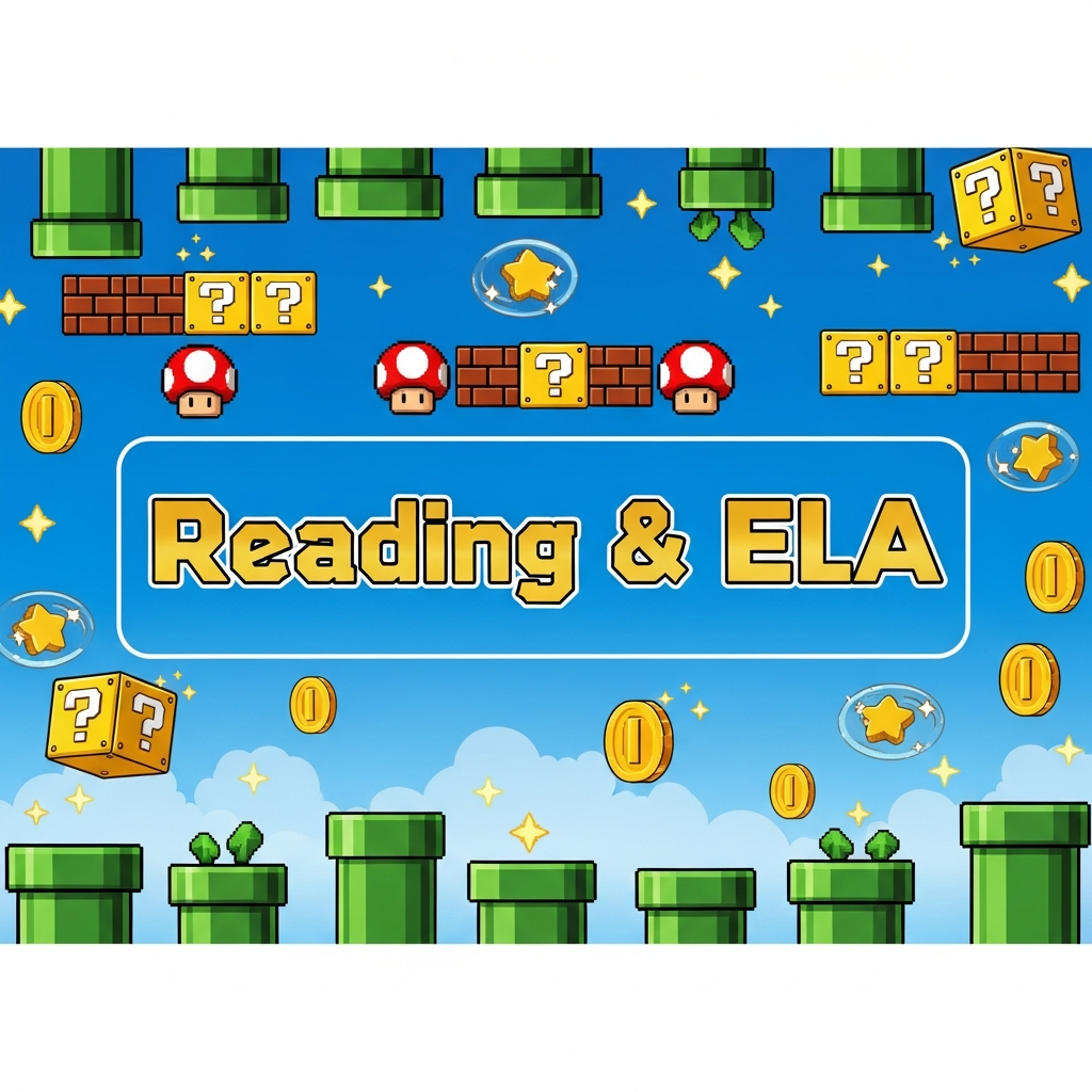 Reading & ELA Mario Thumbnail