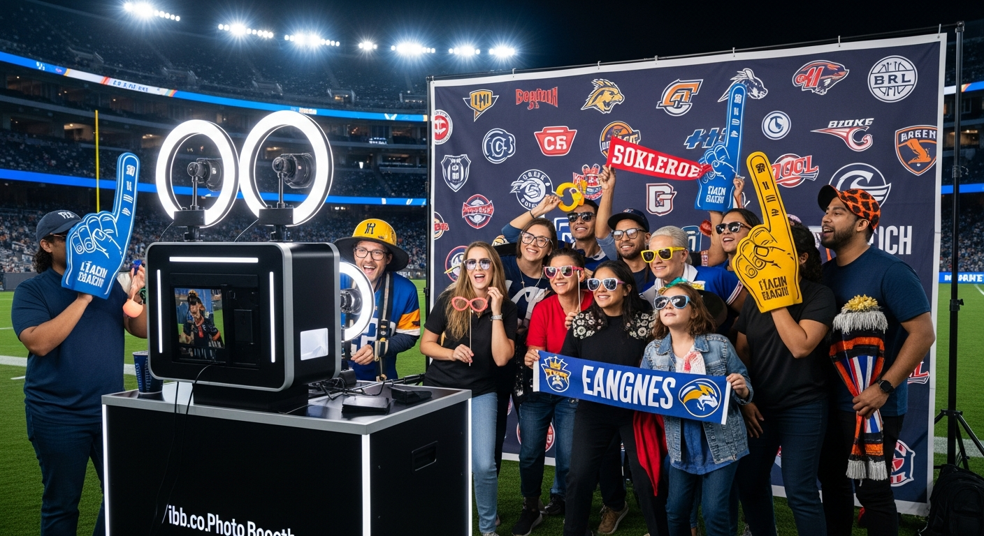 Sports event photo activation