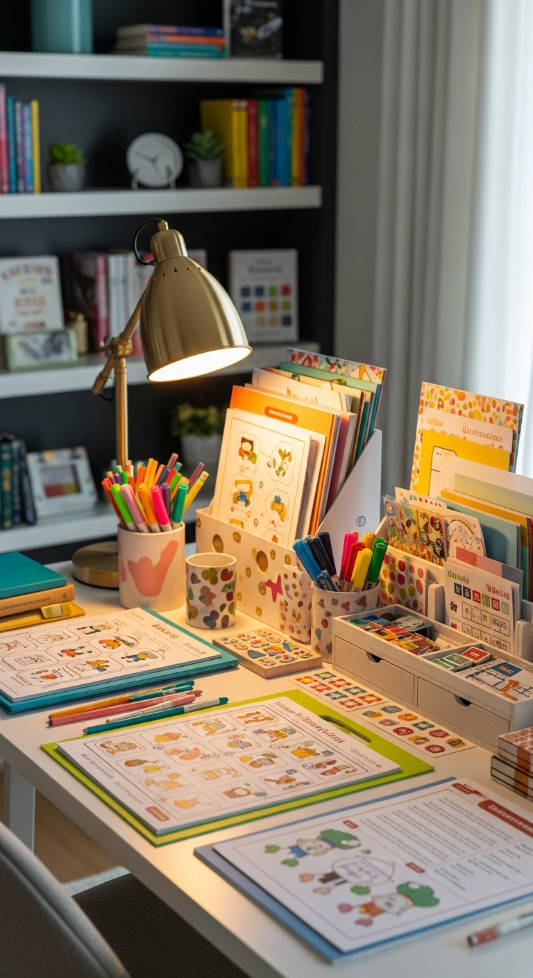 Cozy home learning environment