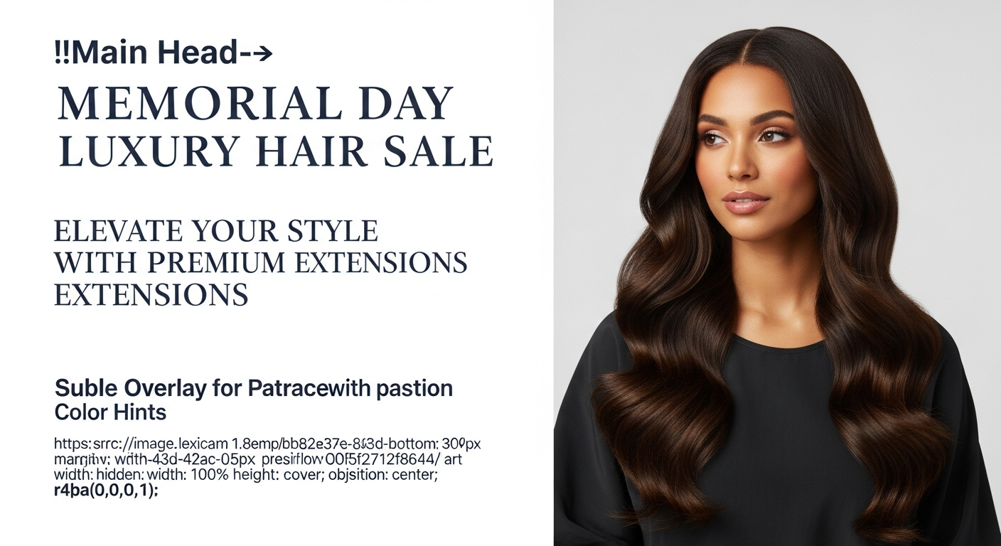 Memorial Day Sale Hero Banner