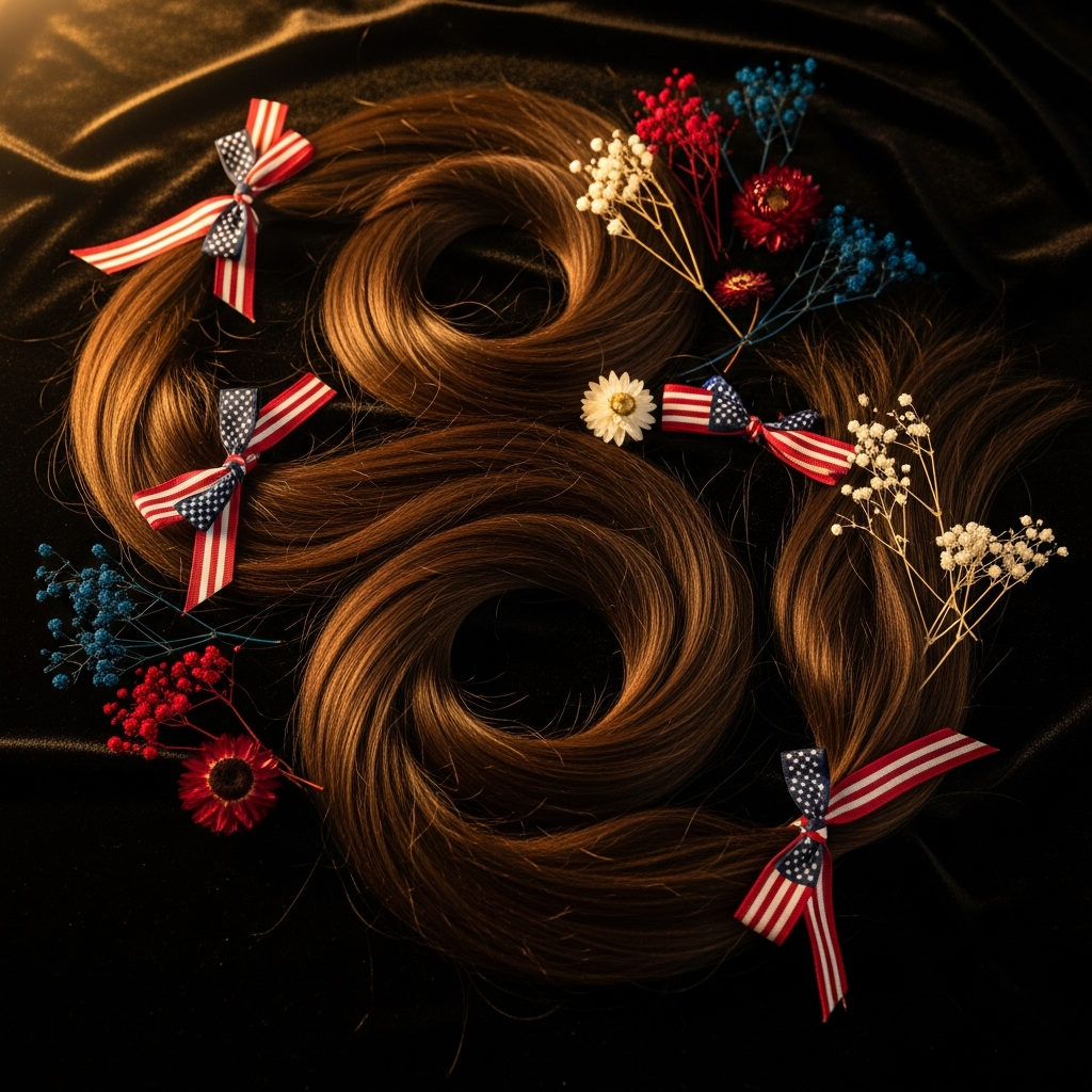 Memorial Day product flat lay