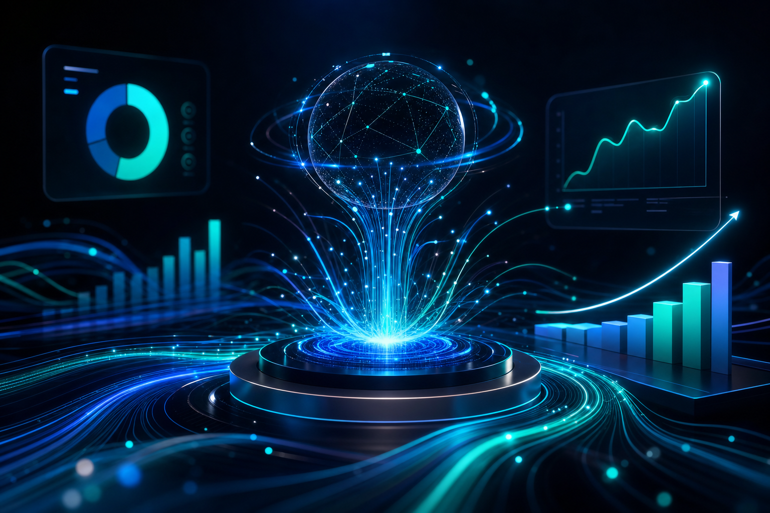 AI advertising data visualization