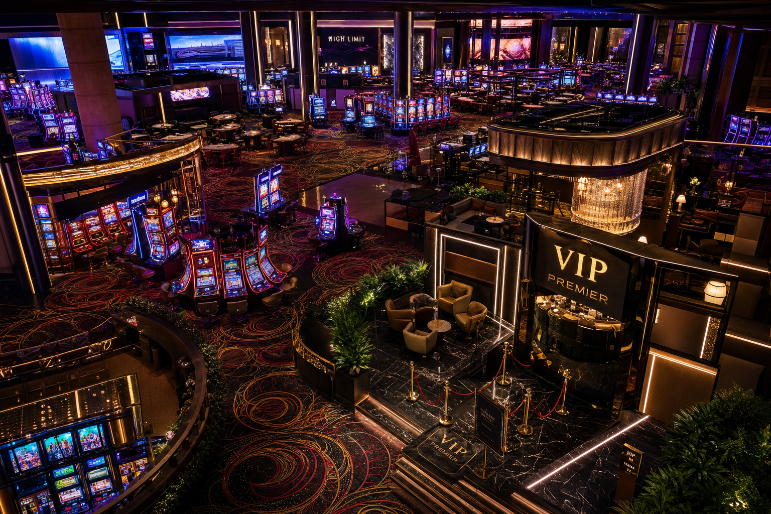 The Big Jackpot Zone Casino Floor