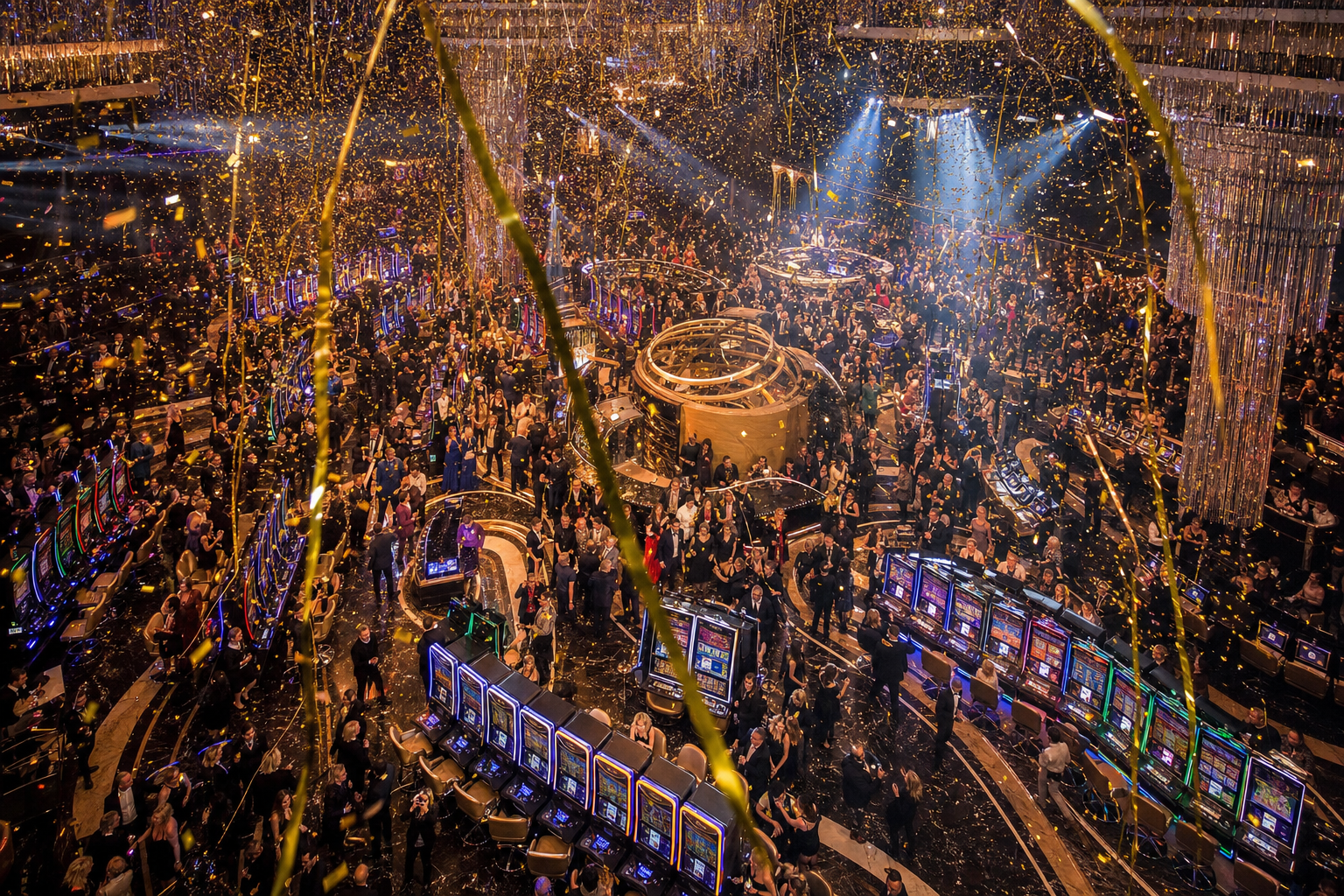 VIP casino event atmosphere