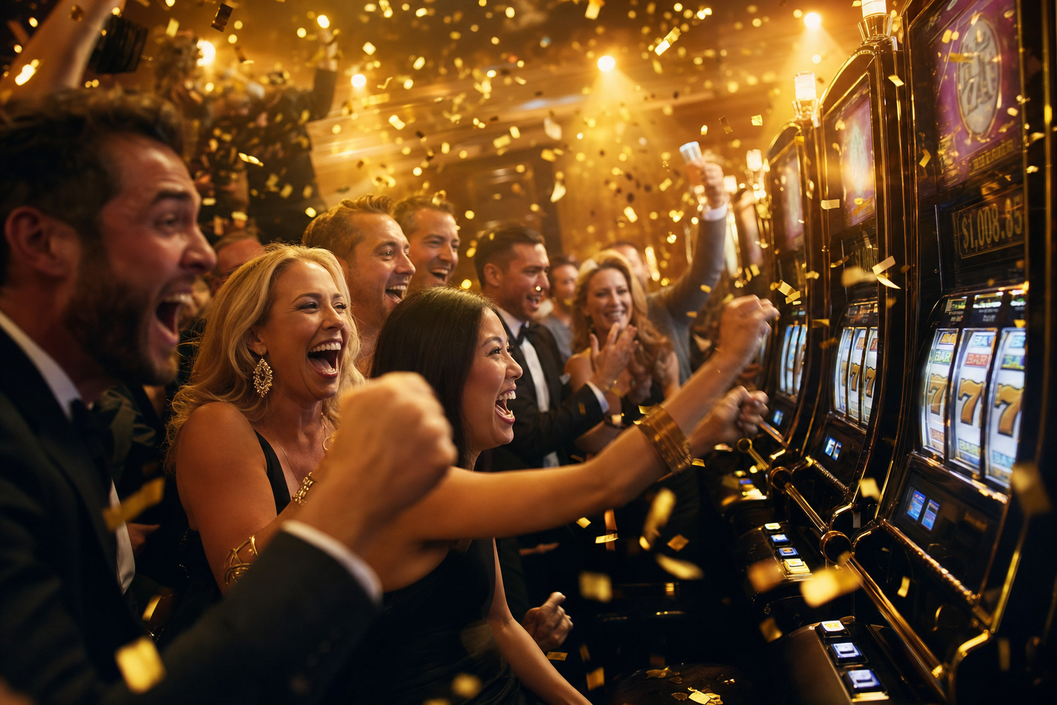 Exciting VIP casino group event