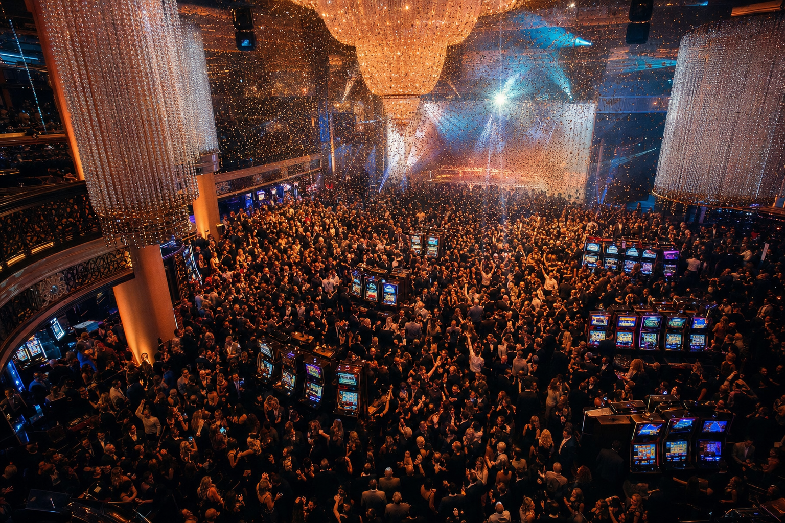 Casino crowd event