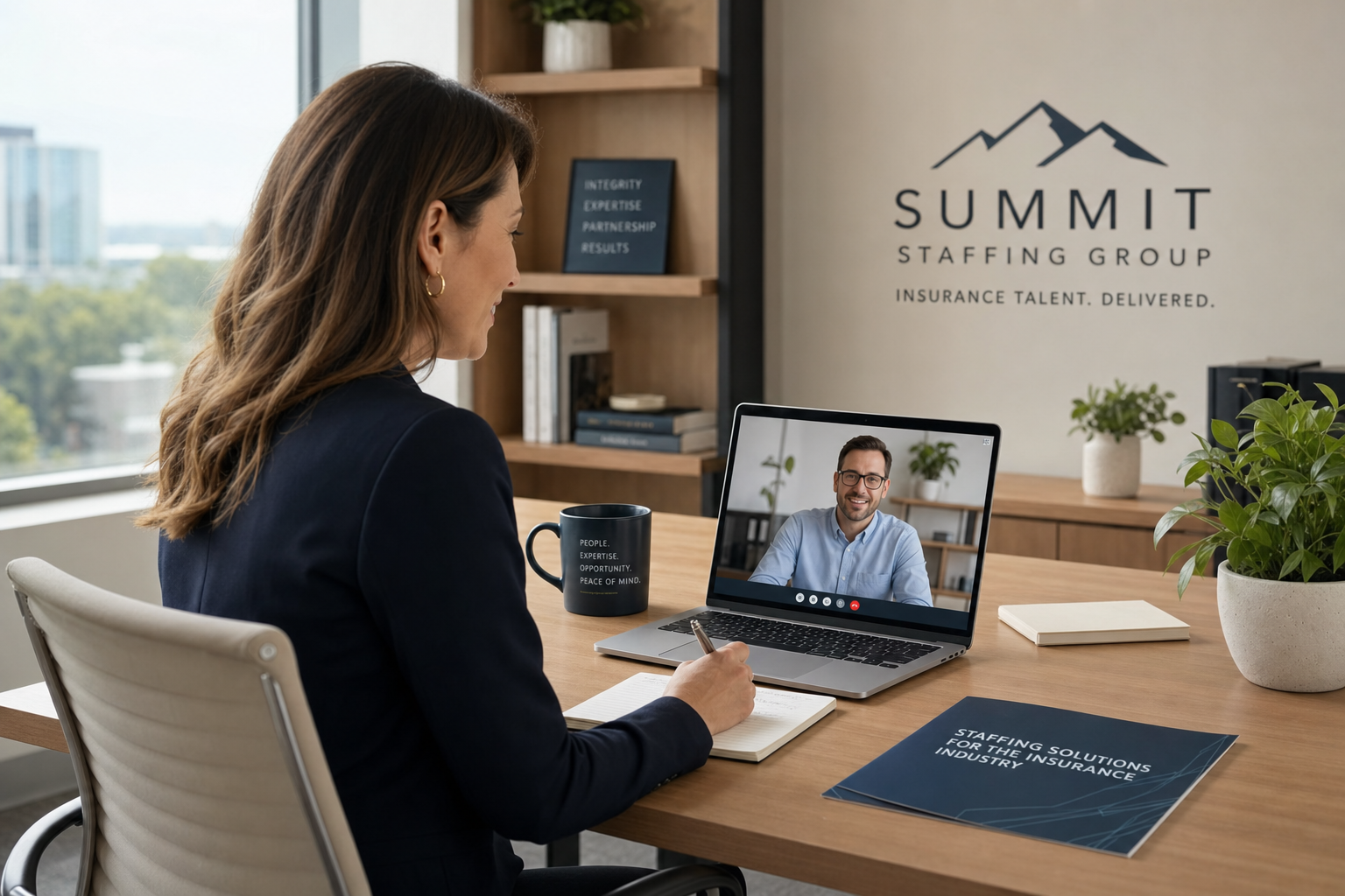 Virtual assistant staffing