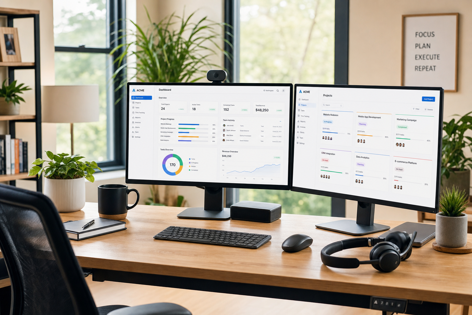 Remote workspace setup