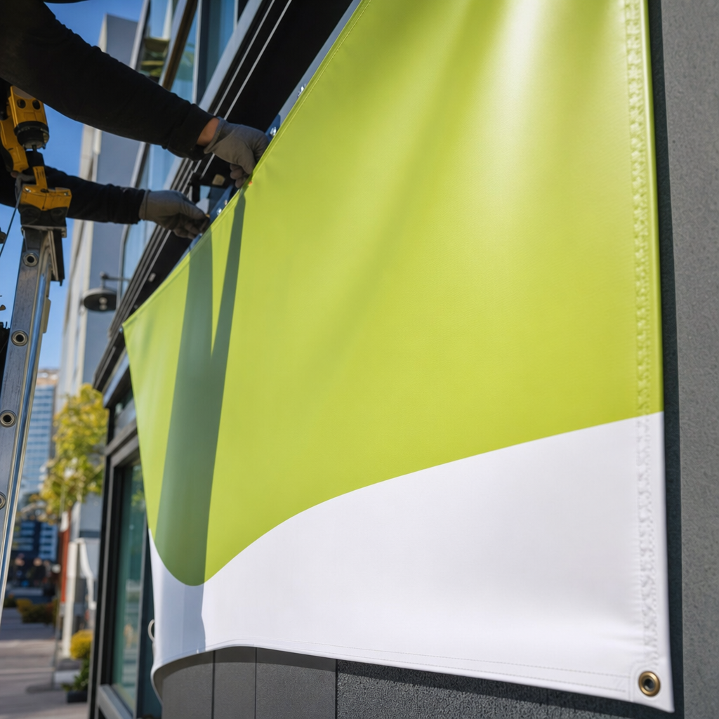 Banner installation