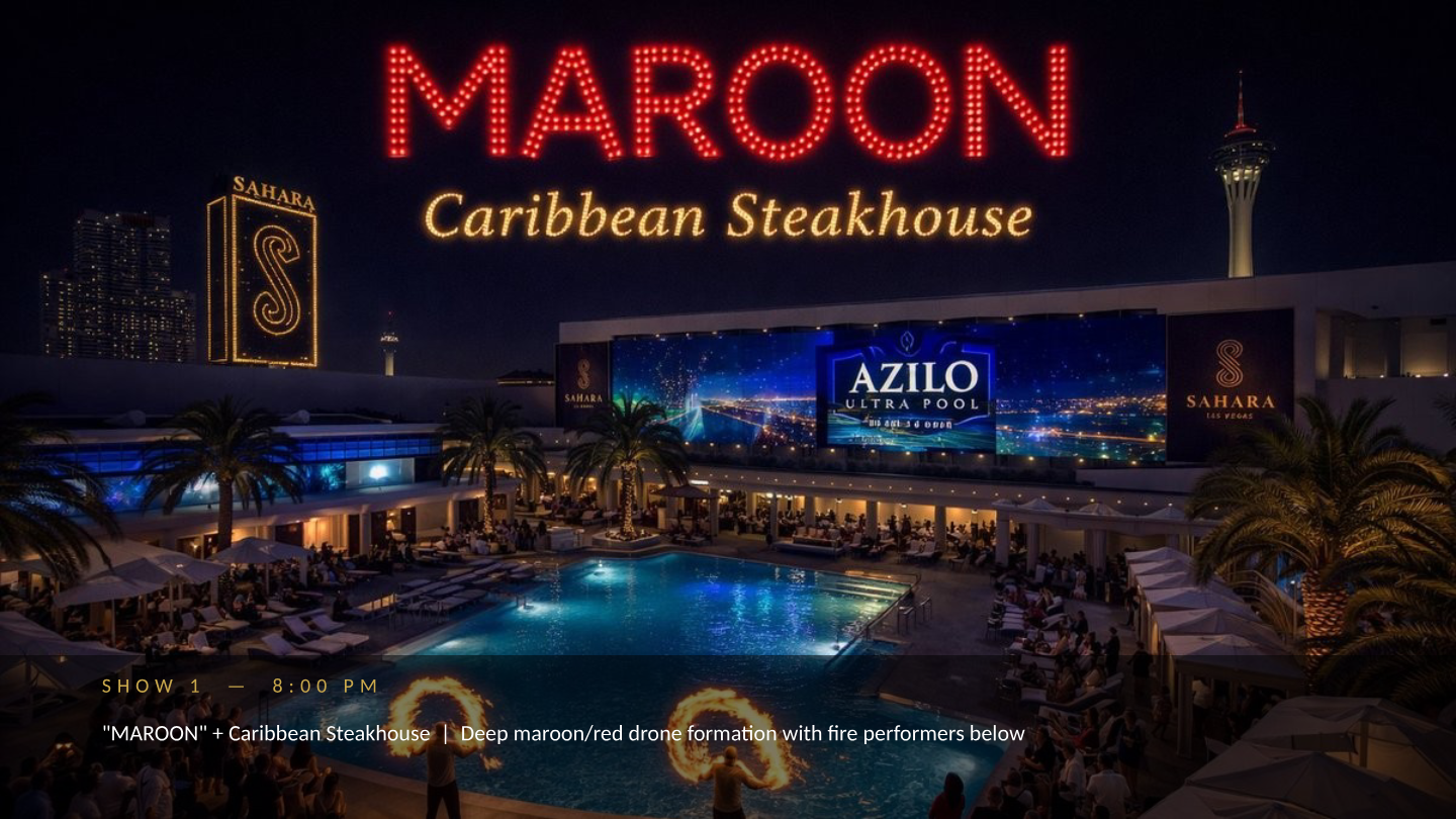 Sahara Drone Formation