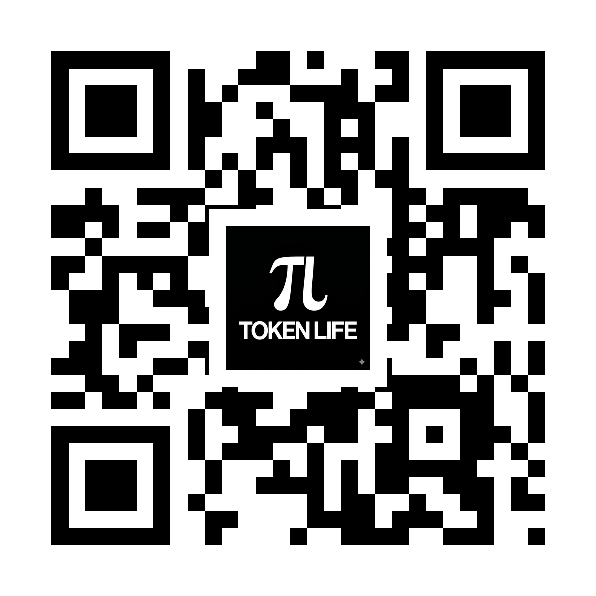 Token Life QR Code V1 Classic with Logo