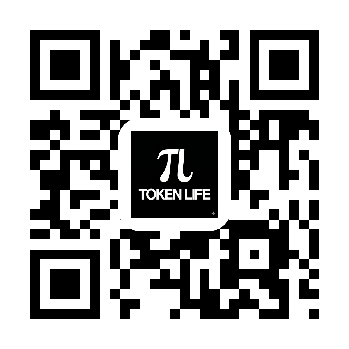 Token Life QR Code V6 Rounded Container