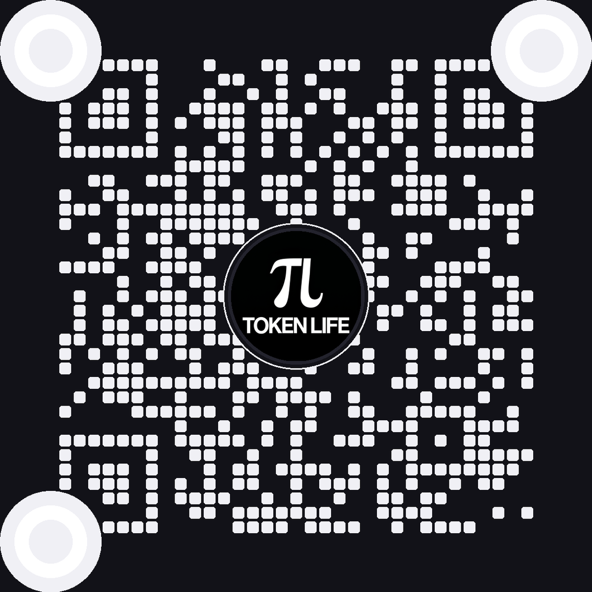 White on Dark QR Code