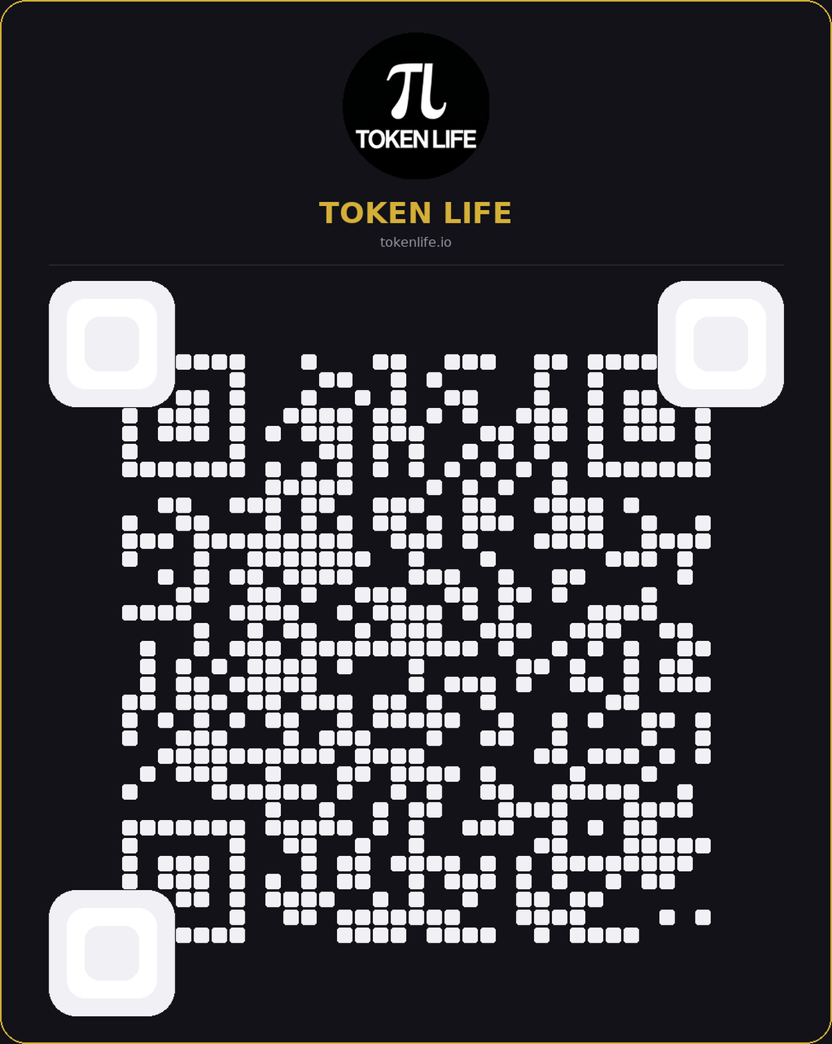 Branded Card Dark QR Code