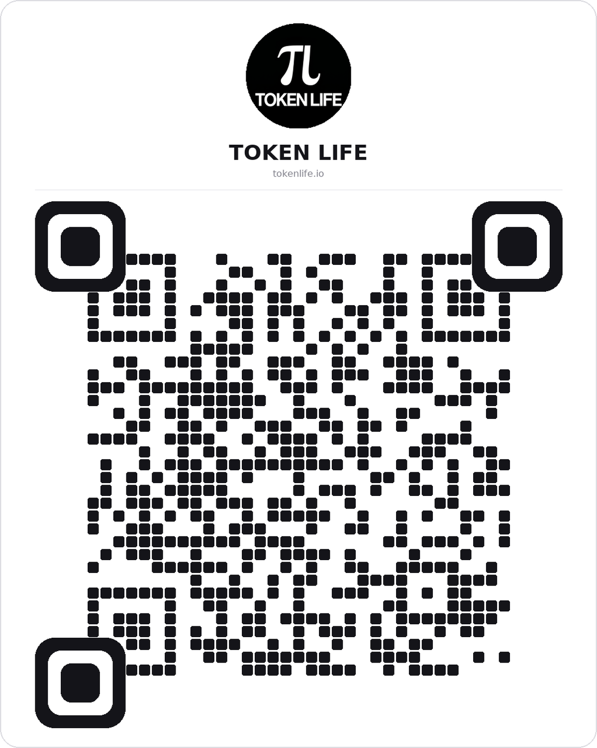 Branded Card Light QR Code