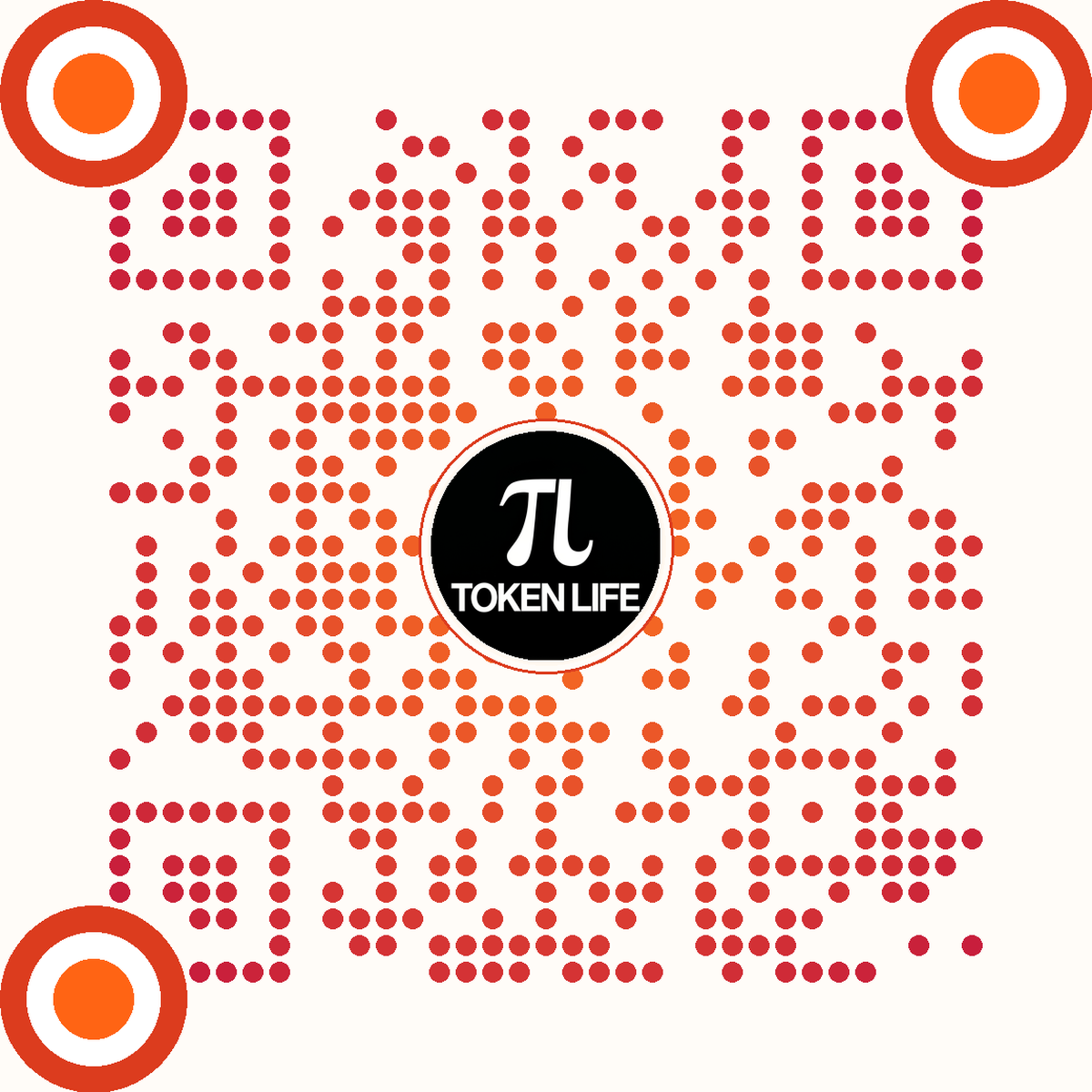 Sunset Gradient QR Code