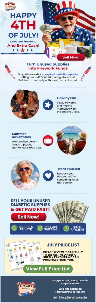 Sin City July Newsletter