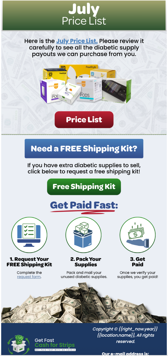 Get Fast Cash July 2026 Price List