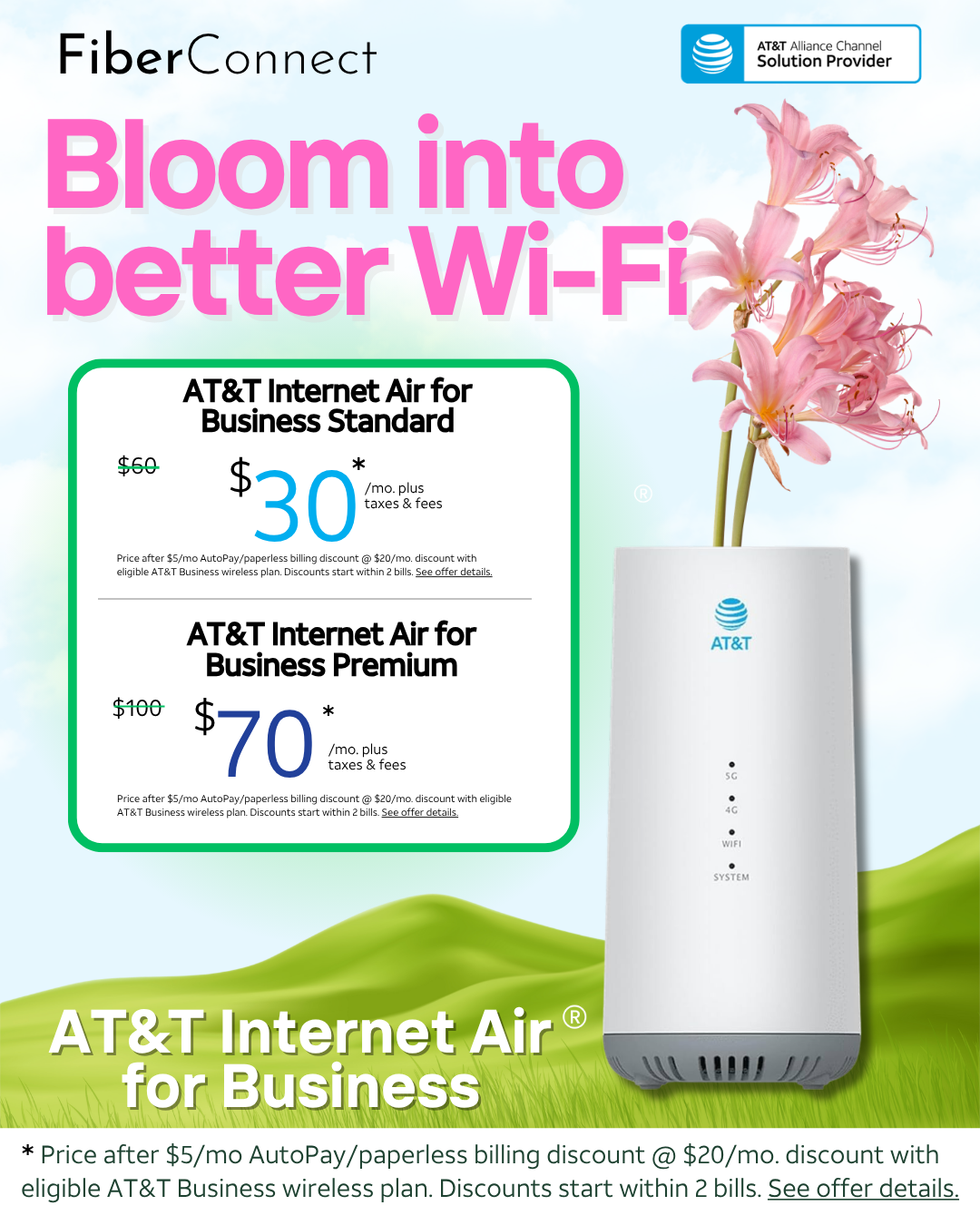 Fiber Sales spring ad creative 5