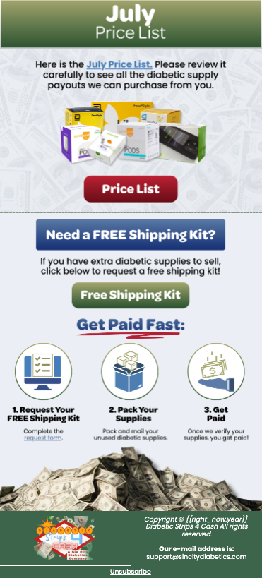 DS4C July Price List