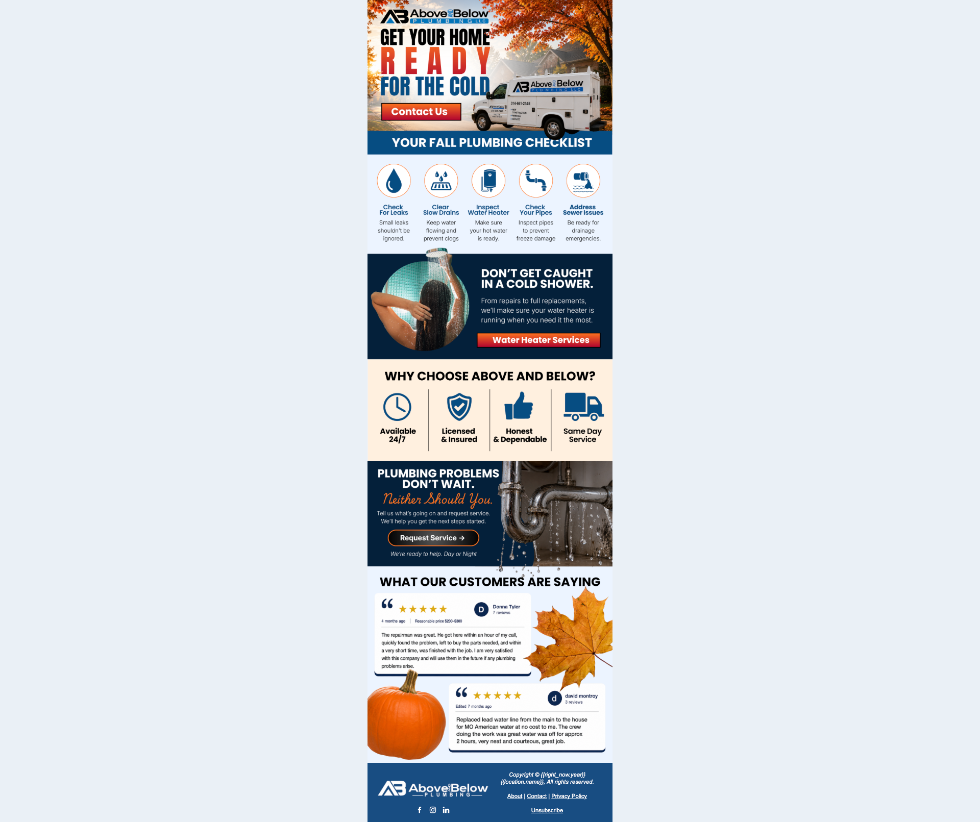 Fall Email 2