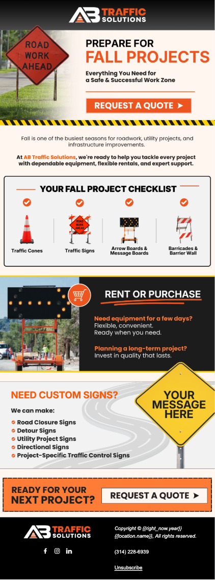 Traffic Solutions September Newsletter