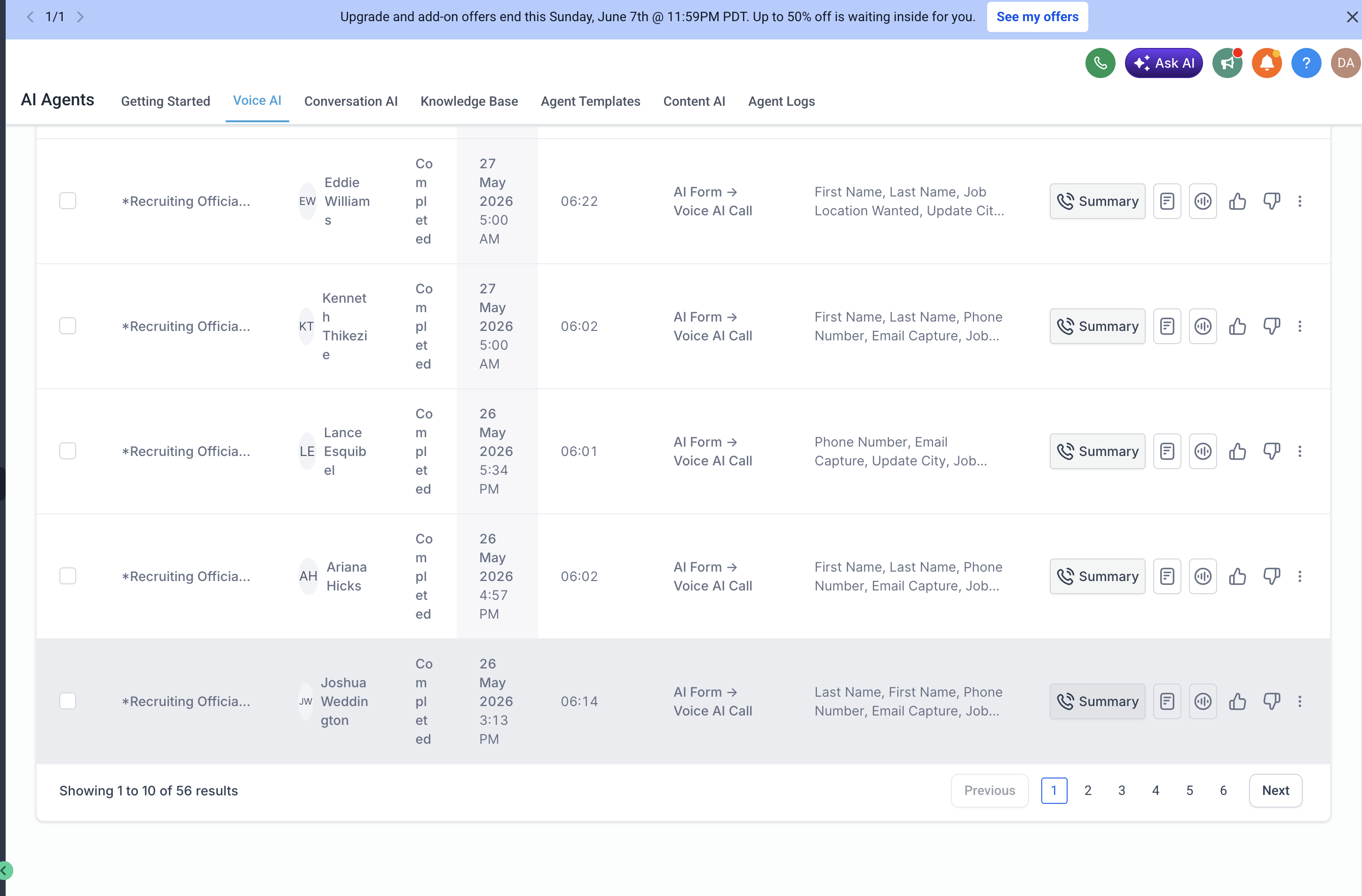Application Data Report 2