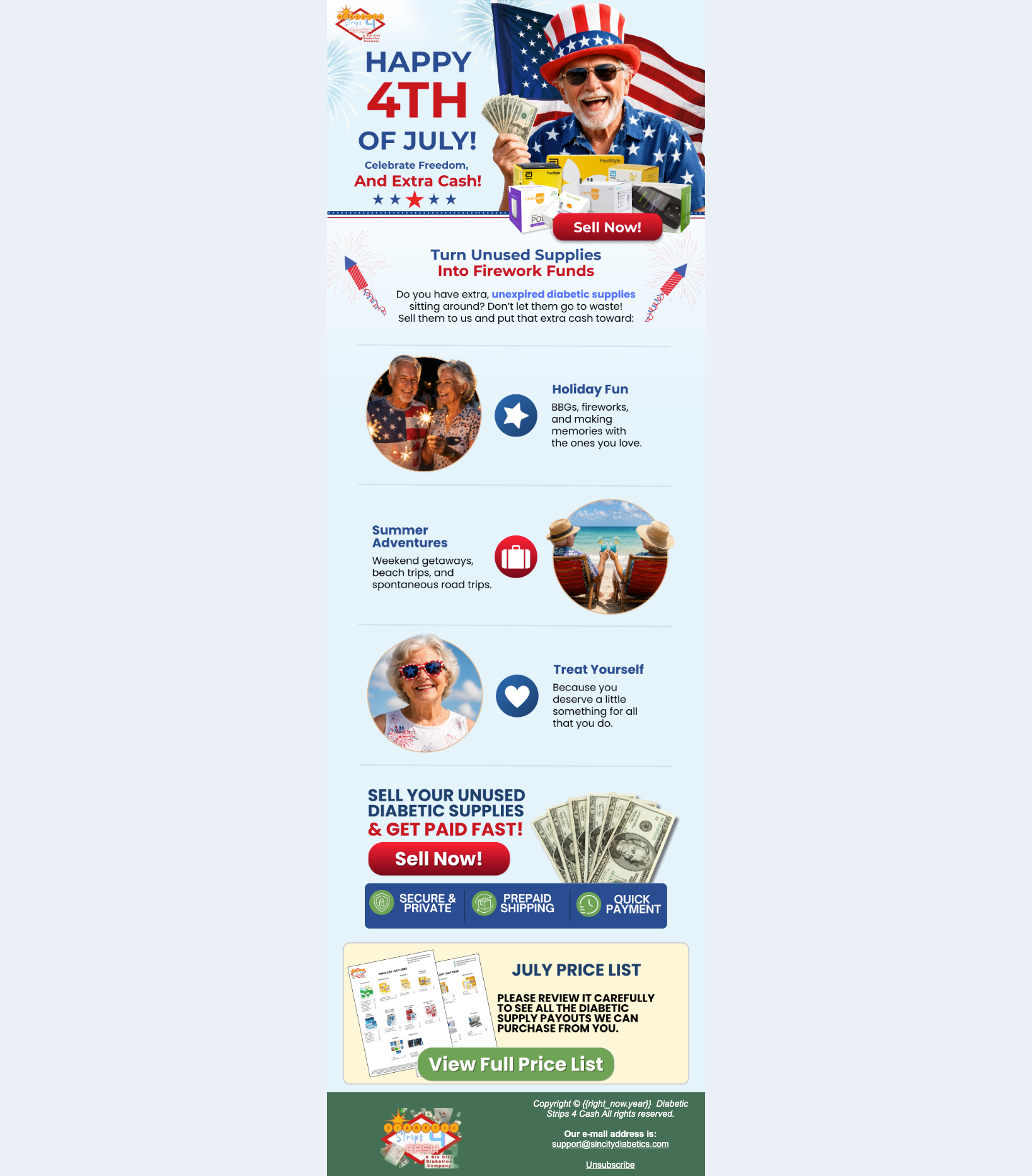 DS4C July 4th Email