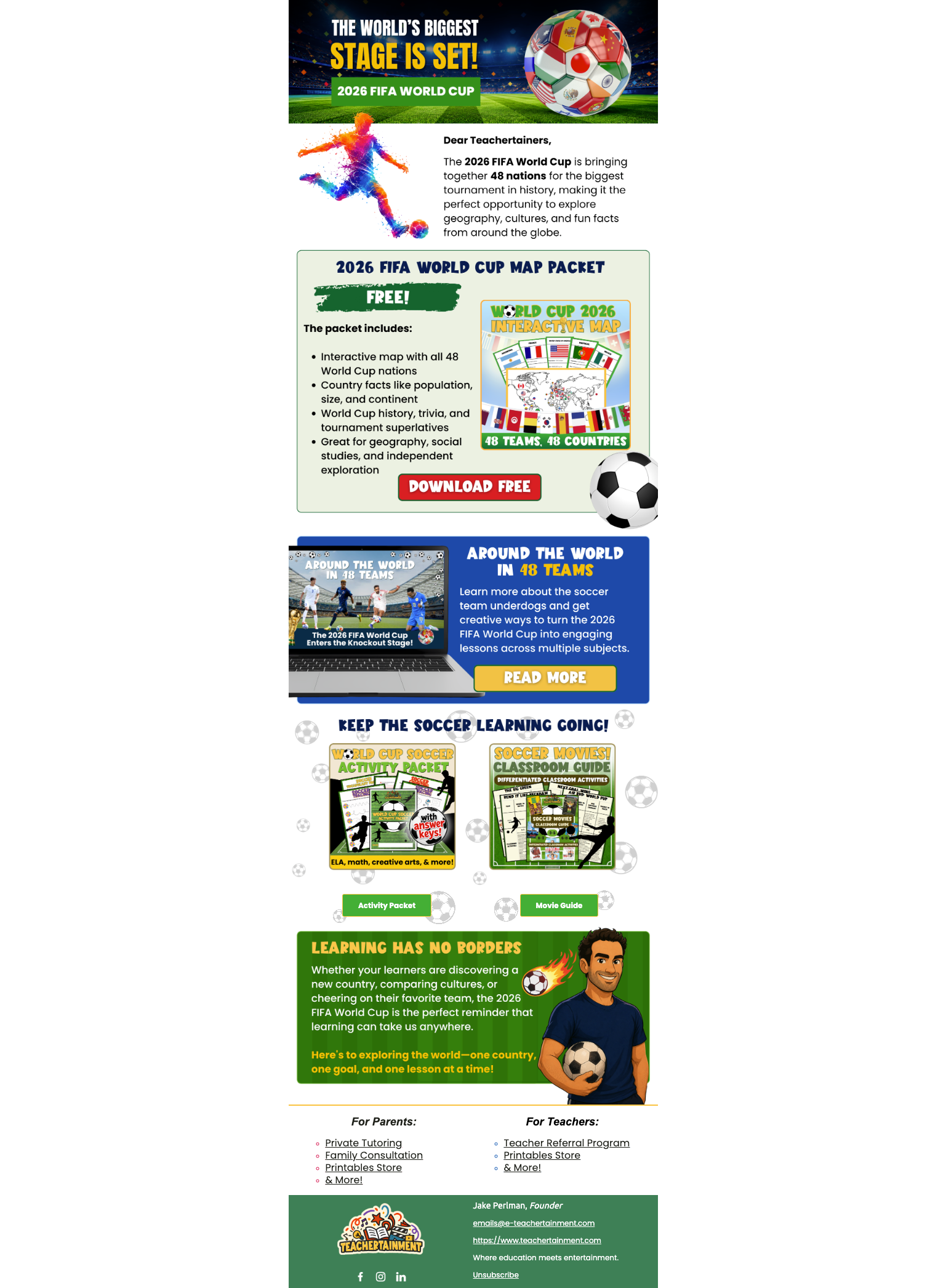 FIFA 2026 Email