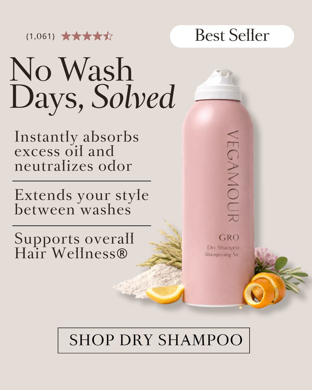 Clinically tested - 2 million bottles - lightweight