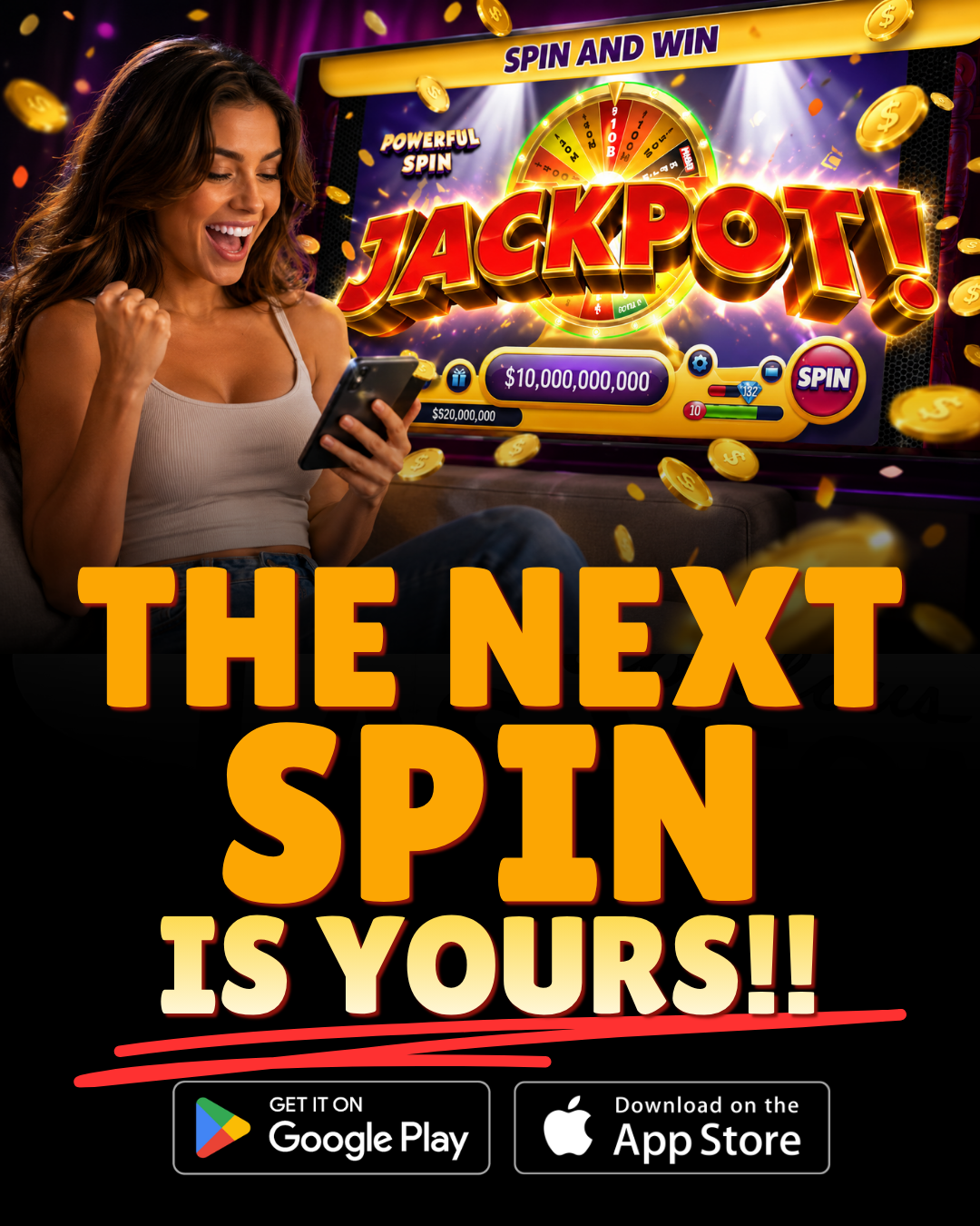 NG Slot Ad Creative - The Next Spin Is Yours
