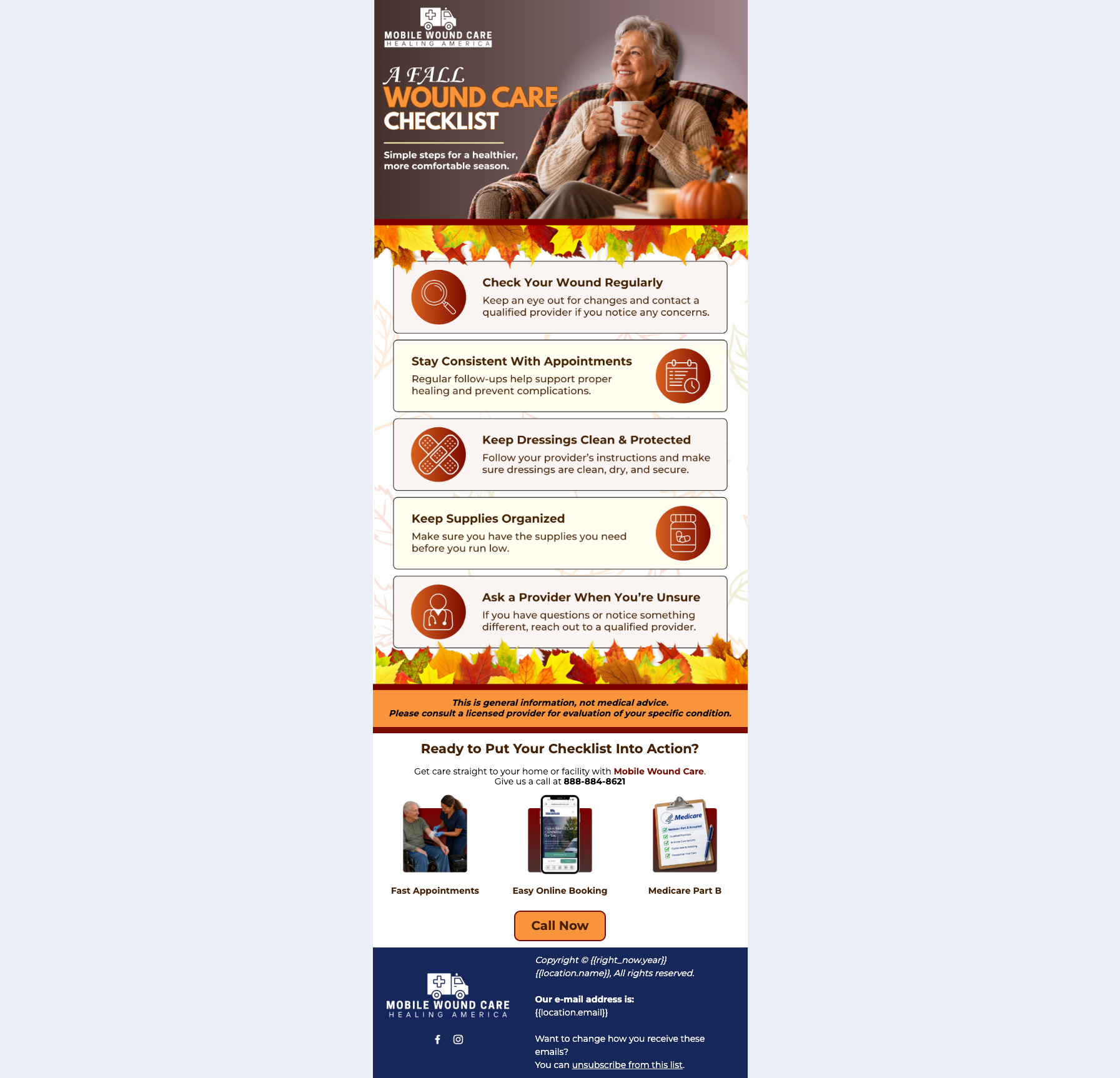 October Email Newsletter