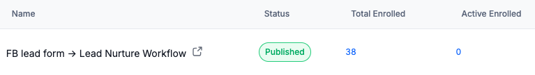 Total Enrolled Screenshot