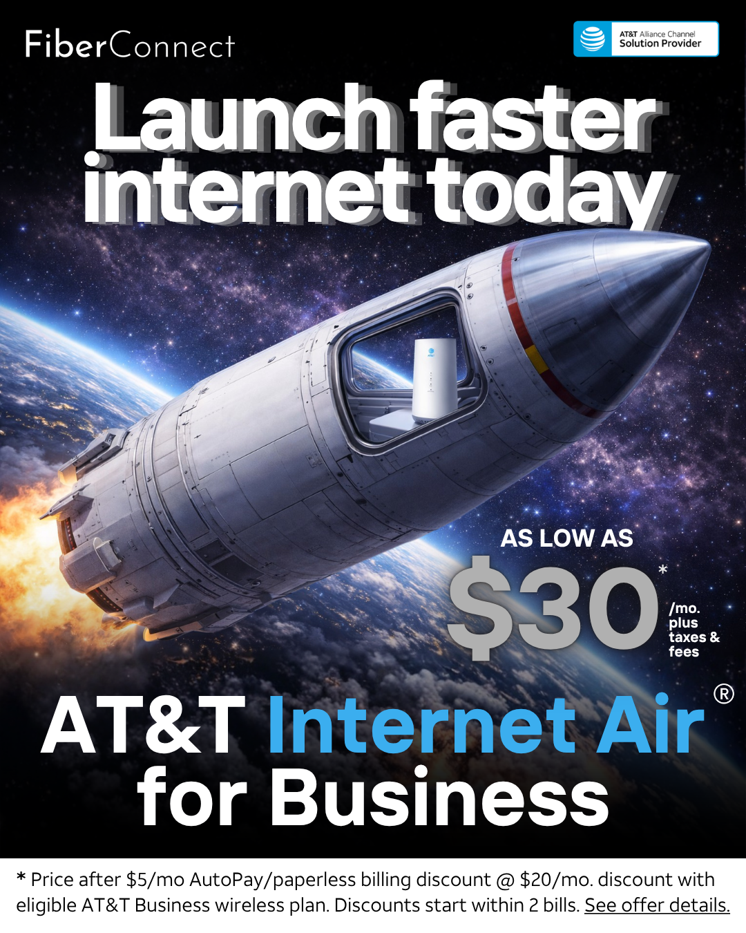 AIA Ad - Launch Faster Internet