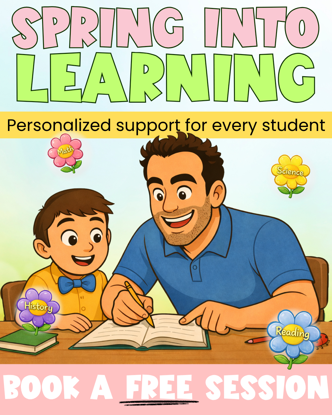 Spring Into Learning - Subjects Version