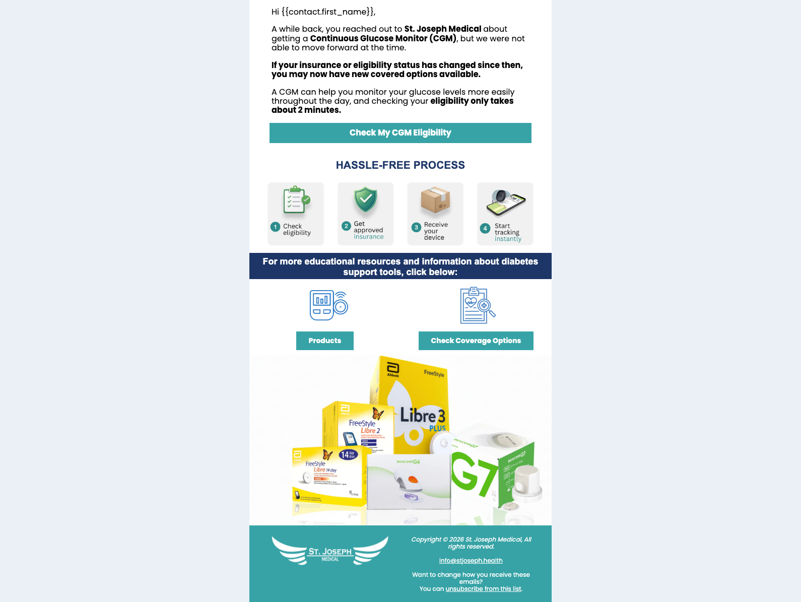 Just Turned of Age Email Design