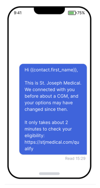 Denied by Patient SMS
